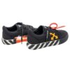 Zapatillas bajas de lona Vulcanized «Negro Naranja Blanco»
