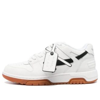 Zapatillas bajas de piel Out Of Office «Blanco/Negro»