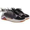 Zapatillas bajas de skate con paneles Arrow «Negro Gris Marrón»