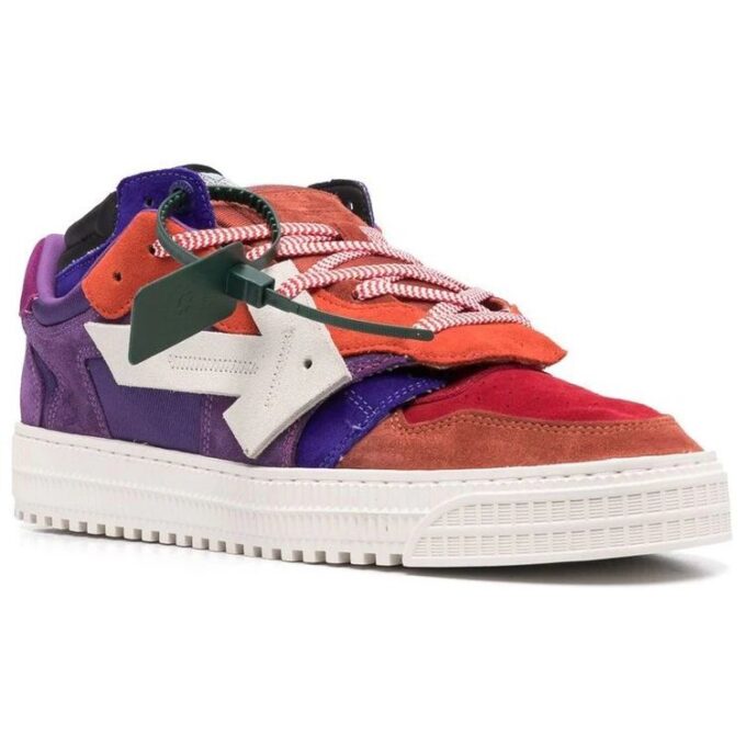 Zapatillas bajas Floating Arrow «Morado Naranja Blanco»