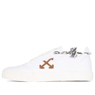 Zapatillas bajas informales Vulcanized blancas