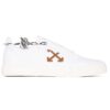 Zapatillas bajas informales Vulcanized blancas