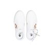 Zapatillas bajas informales Vulcanized blancas