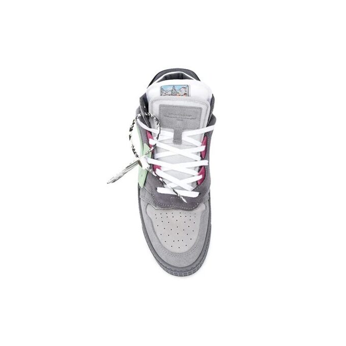 Zapatillas bajas Off-Court «Grey White Green»