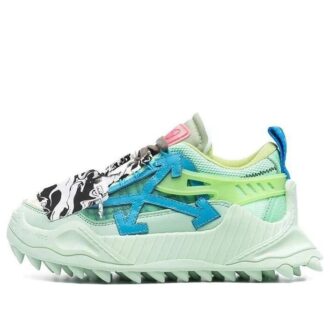 Zapatillas bajas Off-White Odsy-1000 «Verde azul»