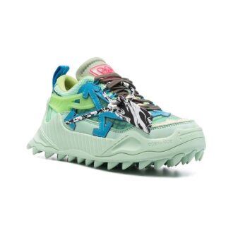 Zapatillas bajas Off-White Odsy-1000 «Verde azul»