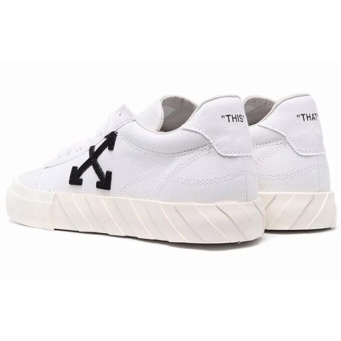 Zapatillas bajas Off-White Vulc Eco Canvas «Blanco Negro»