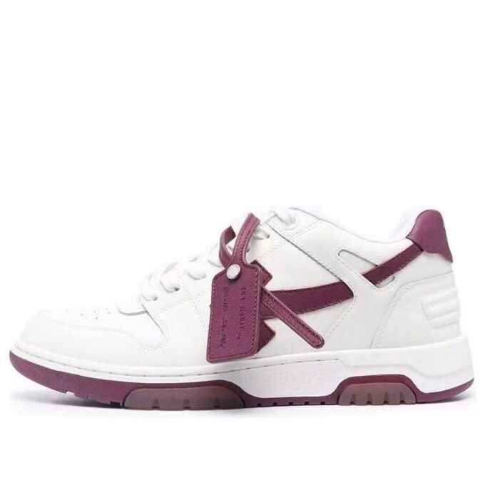Zapatillas bajas Out Of Office color vino intenso «Rojo y blanco»