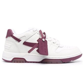 Zapatillas bajas Out Of Office color vino intenso «Rojo y blanco»