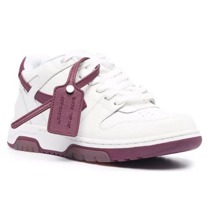 Zapatillas bajas Out Of Office color vino intenso «Rojo y blanco»