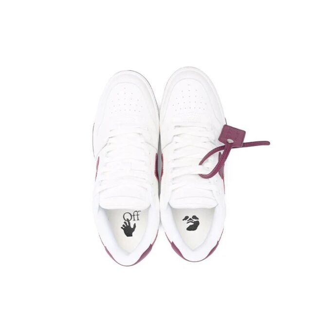 Zapatillas bajas Out Of Office color vino intenso «Rojo y blanco»