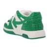 Zapatillas bajas Out Of Office con estampado de cocodrilo «Green White»