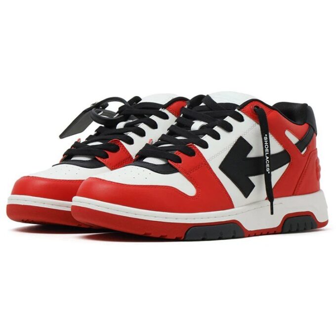 Zapatillas bajas Out Of Office «Rojo, negro y blanco»