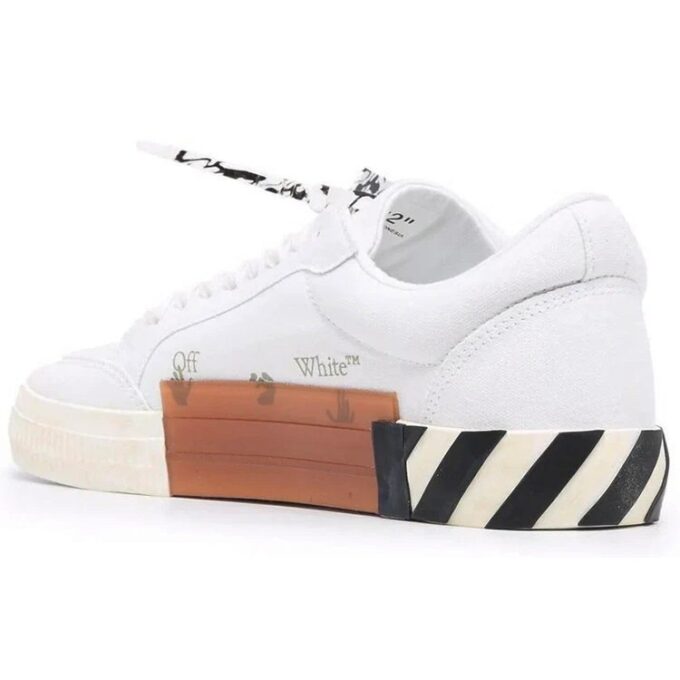 Zapatillas bajas vulcanizadas blancas