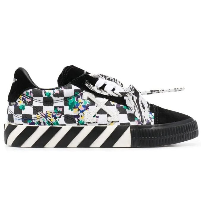 Zapatillas bajas vulcanizadas Off-White Negro/Blanco