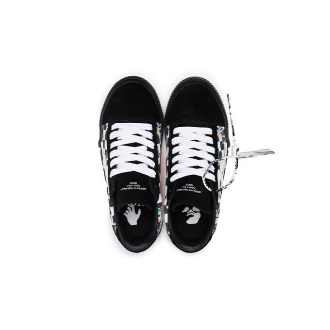 Zapatillas bajas vulcanizadas Off-White Negro/Blanco