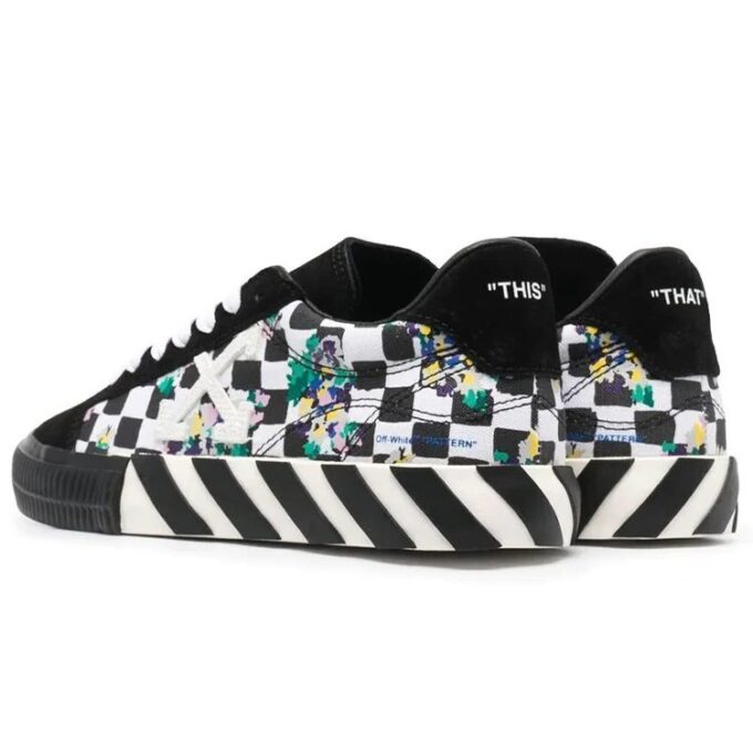 Zapatillas bajas vulcanizadas Off-White Negro/Blanco