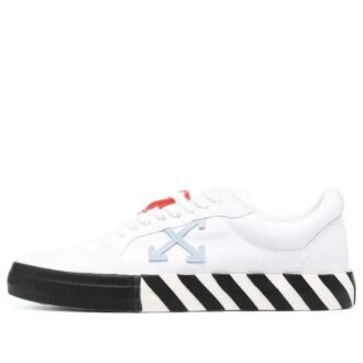Zapatillas bajas Vulcanized «Blanco Negro Naranja»