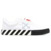 Zapatillas bajas Vulcanized «Blanco Negro Naranja»