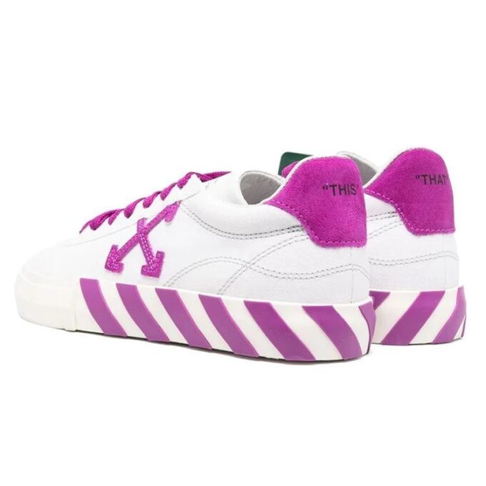 Zapatillas bajas Vulcanized Off-White «Blanco Morado»