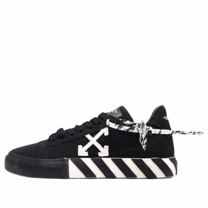 Zapatillas bajas Vulcanized Off-White «White Black»