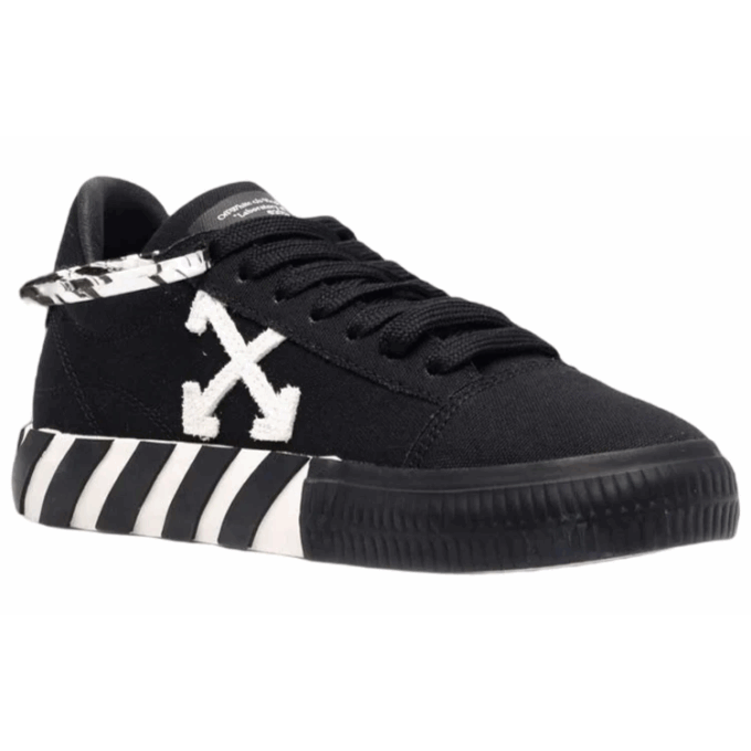 Zapatillas bajas Vulcanized Off-White «White Black»