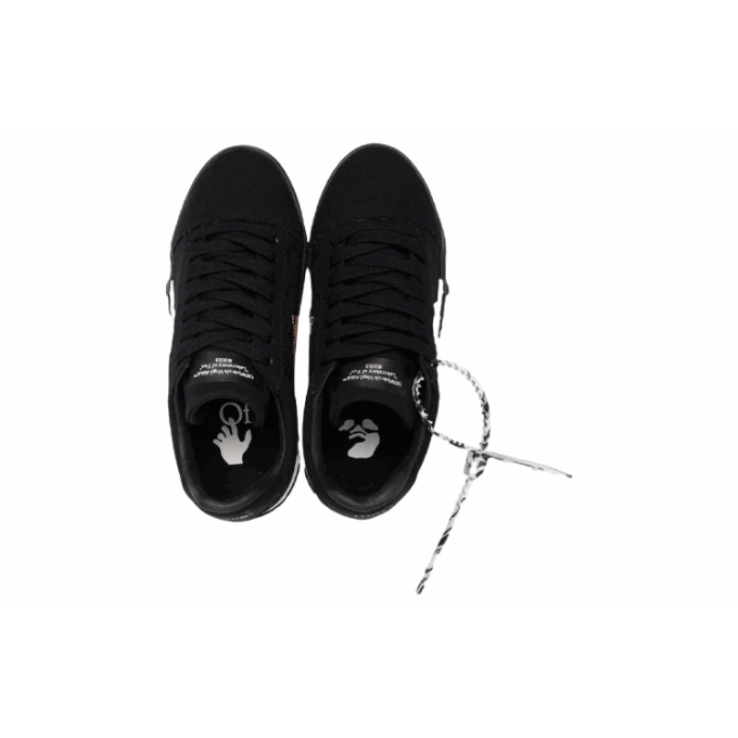 Zapatillas bajas Vulcanized Off-White «White Black»