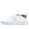 Zapatillas bajas Vulcanized «White Blue»