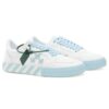 Zapatillas bajas Vulcanized «White Blue»
