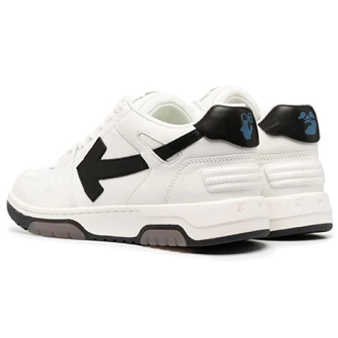 Zapatillas casuales con costuras Negro/Blanco