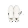 Zapatillas casuales con costuras Negro/Blanco