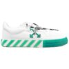 Zapatillas casuales de caña baja vulcanizadas Blanco/Verde