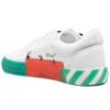 Zapatillas casuales de caña baja vulcanizadas Blanco/Verde