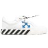 Zapatillas casuales vulcanizadas, blancas/azules