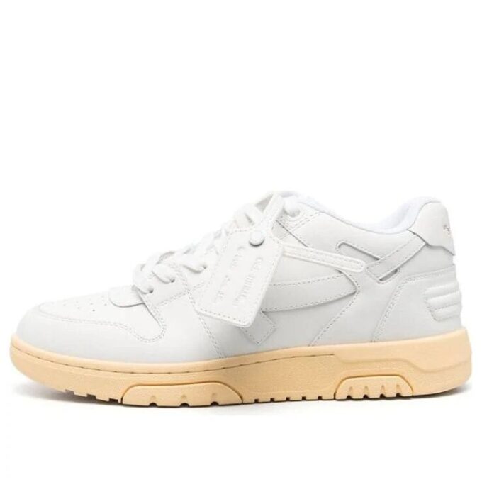 Zapatillas con cordones Out Of Office «Blanco Amarillo»