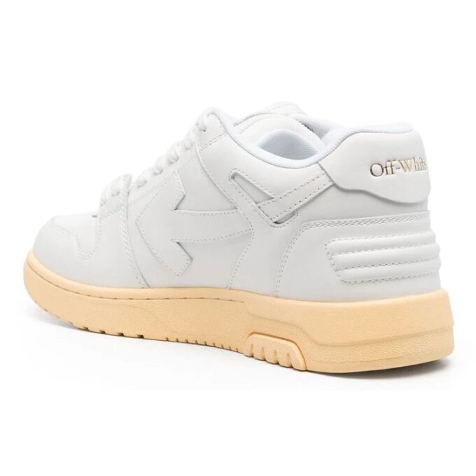 Zapatillas con cordones Out Of Office «Blanco Amarillo»