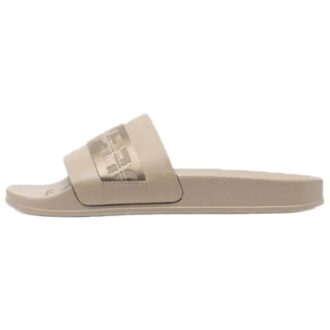 Zapatillas con logotipo en color caqui