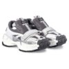 Zapatillas con paneles de colores «Gris oscuro-Blanco»