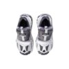 Zapatillas con paneles de colores «Gris oscuro-Blanco»
