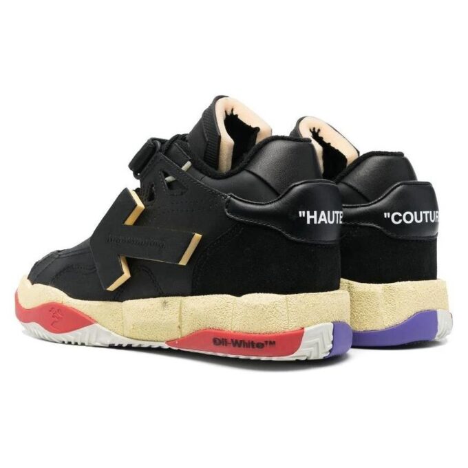Zapatillas con paneles Puzzle Couture «Negro»