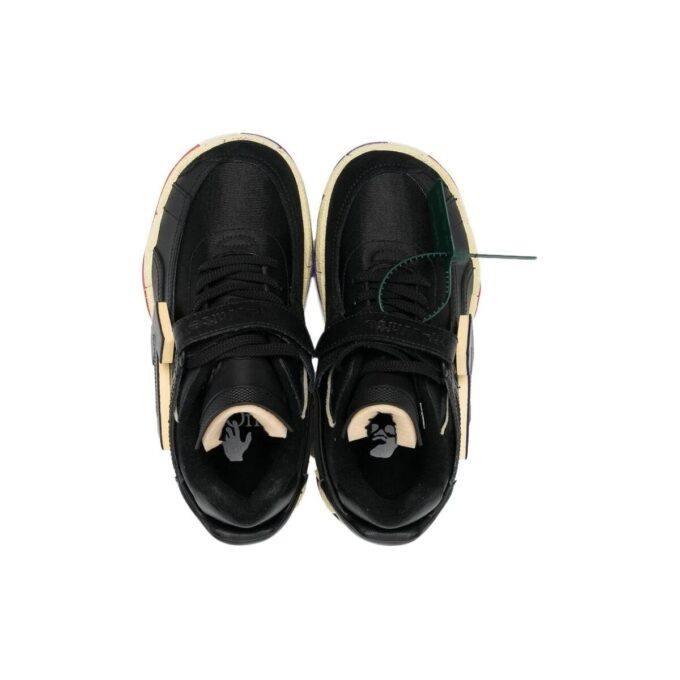 Zapatillas con paneles Puzzle Couture «Negro»