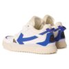Zapatillas de caña media Sponge «Blanco Azul»