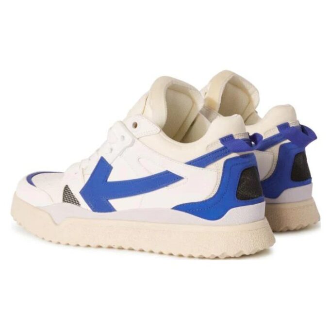 Zapatillas de caña media Sponge «Blanco Azul»