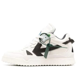 Zapatillas de caña media Sponge «Blanco Negro»