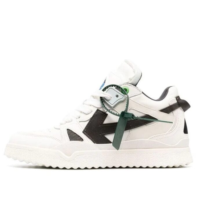 Zapatillas de caña media Sponge «Blanco Negro»