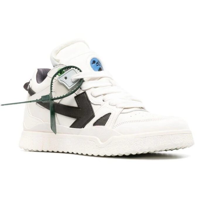 Zapatillas de caña media Sponge «Blanco Negro»