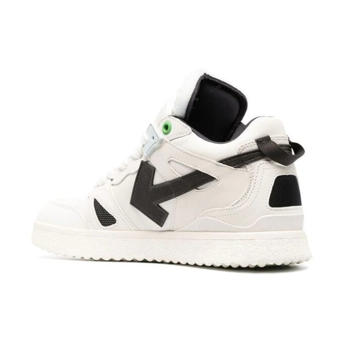 Zapatillas de caña media Sponge «Blanco Negro»