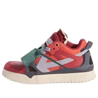Zapatillas de caña media Sponge «Rojo Gris»