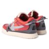 Zapatillas de caña media Sponge «Rojo Gris»