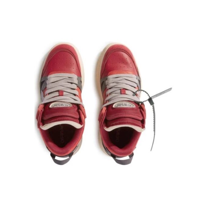 Zapatillas de caña media Sponge «Rojo Gris»